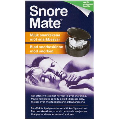 SnoreMate snorkeskinne Medicinsk udstyr 1 stk SnoreMate snorkeskinne Medicinsk udstyr 1 stk