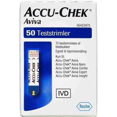 Accu-Chek Aviva Teststrimler Medicinsk udstyr 50 stk Accu-Chek Aviva Teststrimler Medicinsk udstyr 50 stk