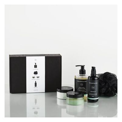 Badeanstalten Gaveæske 3 Bodyscrub, Sæbe, Olie 1 sæt Badeanstalten Gaveæske 3 Bodyscrub, Sæbe, Olie 1 sæt