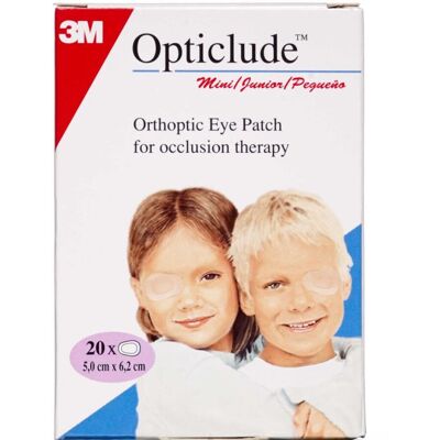 Opticlude Skeleplaster Mini 5x6,2 cm Medicinsk udstyr 20 stk Opticlude Skeleplaster Mini 5x6,2 cm Medicinsk udstyr 20 stk