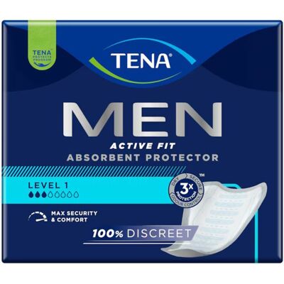 TENA Men Active Fit Level 1 Medicinsk udstyr 24 stk TENA Men Active Fit Level 1 Medicinsk udstyr 24 stk