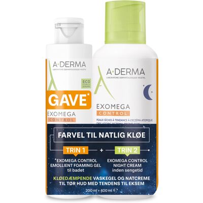 A-DERMA Exomega Night Kit 1 stk A-DERMA Exomega Night Kit 1 stk
