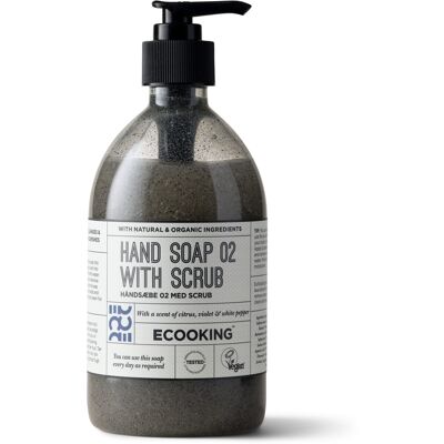 Ecooking Håndsæbe med Scrub - 500ml - Håndpleje Ecooking Håndsæbe med Scrub - 500ml - Håndpleje