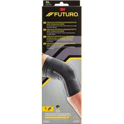 Futuro Premium Kompressionsknæbind med Stabilisatorer Str. XL Medicinsk udstyr 1 stk Futuro Premium Kompressionsknæbind med Stabilisatorer Str. XL Medicinsk udstyr 1 stk