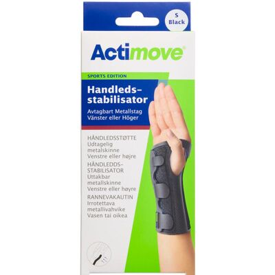 Actimove Håndledsstøtte Str. S Medicinsk udstyr 1 stk Actimove Håndledsstøtte Str. S Medicinsk udstyr 1 stk