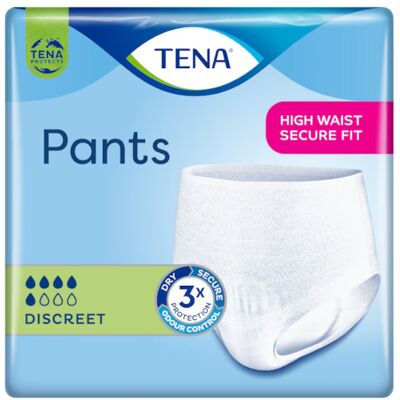 TENA Pants Discreet Str. Medium Medicinsk udstyr 12 stk TENA Pants Discreet Str. Medium Medicinsk udstyr 12 stk