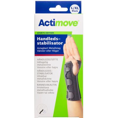 Actimove Håndledsstøtte Str. L/XL Medicinsk udstyr 1 stk Actimove Håndledsstøtte Str. L/XL Medicinsk udstyr 1 stk