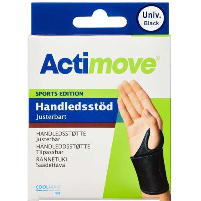Actimove Håndledsstøtte Sports Edition Universel størrelse Medicinsk udstyr 1 stk Actimove Håndledsstøtte Sports Edition Universel størrelse Medicinsk udstyr 1 stk