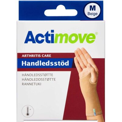 Actimove Håndledsstøtte Arthritis Care størrelse M Medicinsk udstyr 1 stk Actimove Håndledsstøtte Arthritis Care størrelse M Medicinsk udstyr 1 stk