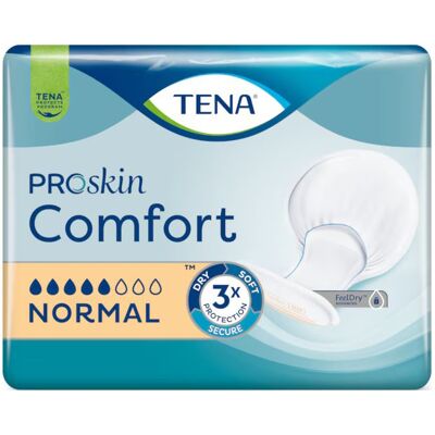 TENA ProSkin Comfort Normal - Inkontinensindlæg - 42 stk TENA ProSkin Comfort Normal - Inkontinensindlæg - 42 stk