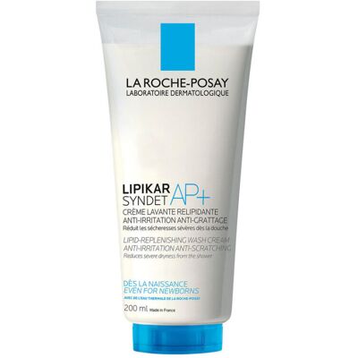 La Roche Posay Lipikar Syndet AP + fugtgivende brusecreme - 200 ml La Roche Posay Lipikar Syndet AP + fugtgivende brusecreme - 200 ml