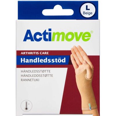 Actimove Håndledsstøtte Arthritis Care størrelse L Medicinsk udstyr 1 stk Actimove Håndledsstøtte Arthritis Care størrelse L Medicinsk udstyr 1 stk