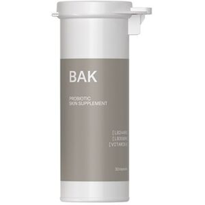 BAK Skincare Probiotic Skin Supplement Kosttilskud 30 kaps - A-Vitamin