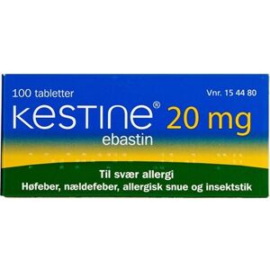 Kestine 20 mg 100 stk Filmovertrukne tabletter Almirall