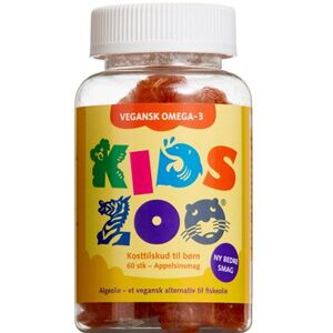 Kids Zoo Vegansk Omega-3 Kosttilskud 60 stk - Omega 3 - Omega 3 6 9 -