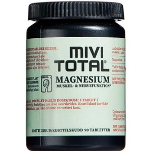 Mivitotal Mivi Total Magnesium Kosttilskud 90 stk - Magnesiumtilskud - Magnesiumtilskud