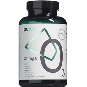 Puori Omega O3 Kosttilskud 120 stk - Fiskeolie