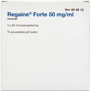 Regaine Forte 50 mg/ml 180 ml Kutanopløsning 2care4