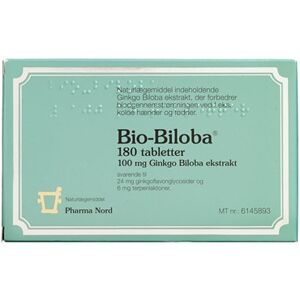 Bio-Biloba 100 mg Tabletter Naturlægemiddel 150 +stk Pharma Nord