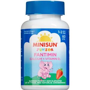 Biosym minisun junior calcium Kosttilskud 60 g - Vingummi vitaminer