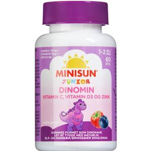 Biosym minisun junior vitamin c Kosttilskud 60 g