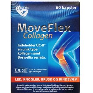 Biosym MoveFlex Collagen Kapsler Kosttilskud 60 stk - Kollagen