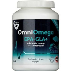 Biosym omni omega epa-gla+kaps Kosttilskud 60 stk - Fiskeolie