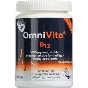 Biosym omnivita b12 Kosttilskud 100 stk - B-Vitaminer