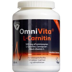 Biosym omnivita l-carnitin Kosttilskud 100 kapsst