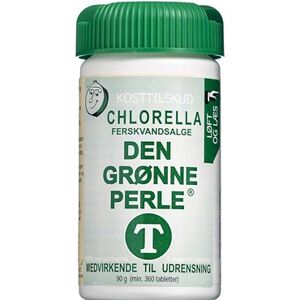 Chlorella - Den Grønne Perle Kosttilskud 360 stk