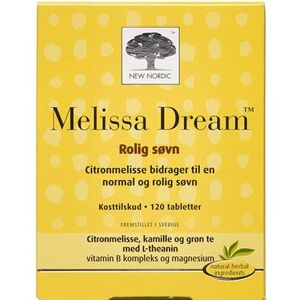 Melissa Dream Tabletter Kosttilskud 120 stk New Nordic