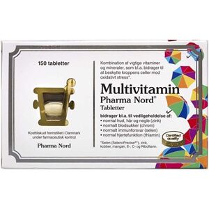 Multivitamin Pharma Nord Kosttilskud Kosttilskud 150 stk - Multivitaminer