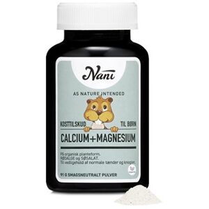 Nani Calcium+Magnesium Kosttilskud 91 g - Vitaminer børn