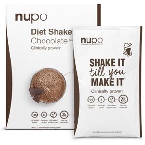 Nupo Diet Shake Chocolate 12 breve - Kosttilskud vægttab