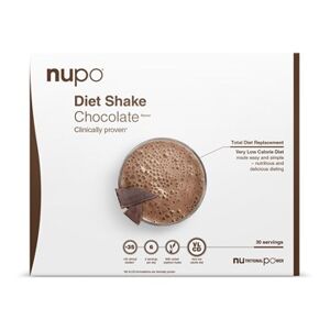 Nupo Diet Shake Value Pack Chocolate - 30 breve 30 breve - Kosttilskud vægttab
