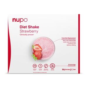 Nupo Diet Shake Value Pack Strawberry - 30 breve 30 breve - Kosttilskud vægttab