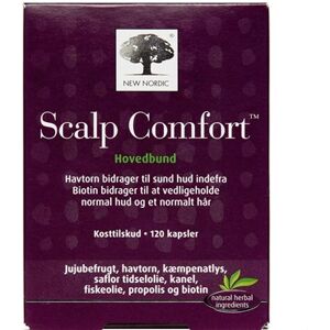 New Nordic Scalp comfort kaps Kosttilskud 120 stk - Fiskeolie