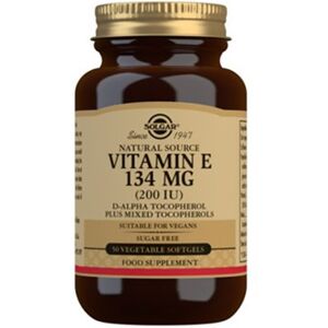 Solgar Vitamin E 134mg Kosttilskud 50 Stk - E-Vitamin