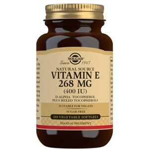 Solgar Vitamin E 268 Mg Kosttilskud 100 Stk - E-Vitamin