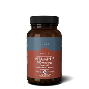 Terranova Vitamin E 134mg Kosttilskud 50 Stk - E-Vitamin