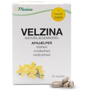 Velzina Hypericum Kapsler Naturlægemiddel 90 stk Mezina