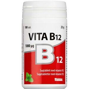 Vitabalans Vita b12 sugetabl Kosttilskud 100 stk - B-Vitaminer