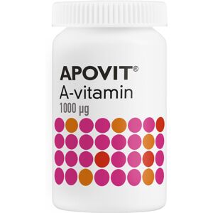 APOVIT A-vitamin 1000 µg Kosttilskud 100 stk APOVIT A-vitamin 1000 µg Kosttilskud 100 stk