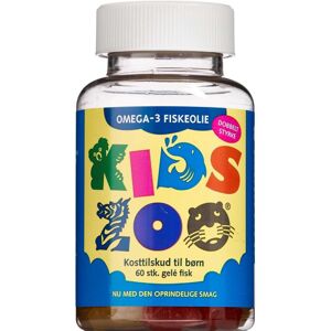 Kids Zoo Omega-3 Dobbel styrke Kosttilskud - Vitaminer til børn Kids Zoo Omega-3 Dobbel styrke Kosttilskud - Vitaminer til børn