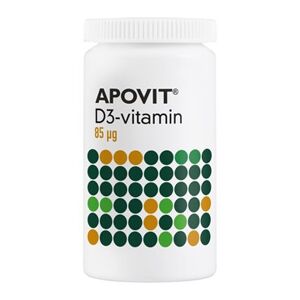 APOVIT D3-vitamin 85 µg Kosttilskud 200 stk - D-Vitamin Børn - Boost immunforsvar