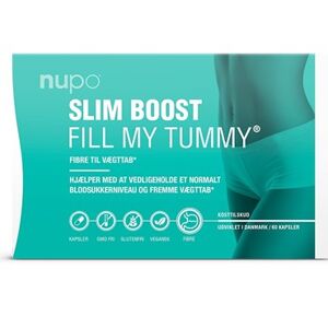Nupo Slim Boost Fill My Tummy Kosttilskud 30 kapsler