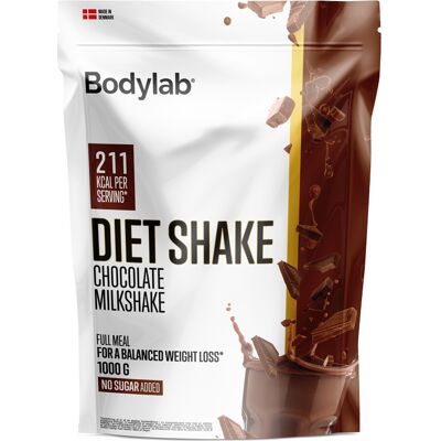 Bodylab Diet Shake Chocolate Milkshake 1000 g Bodylab Diet Shake Chocolate Milkshake 1000 g
