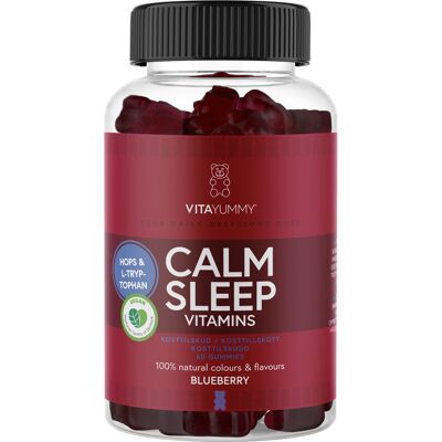 VitaYummy Søvn Support - Blåbær Gummier - Søvn Support Gummies VitaYummy Søvn Support - Blåbær Gummier - Søvn Support Gummies