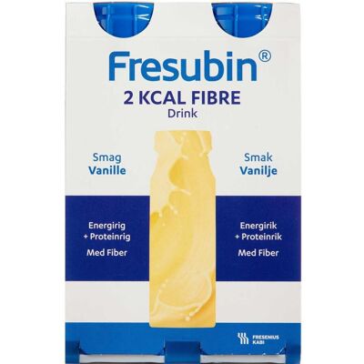Fresubin 2 kcal Fibre Vanille Drink 4 x 200 ml Fresubin 2 kcal Fibre Vanille Drink 4 x 200 ml