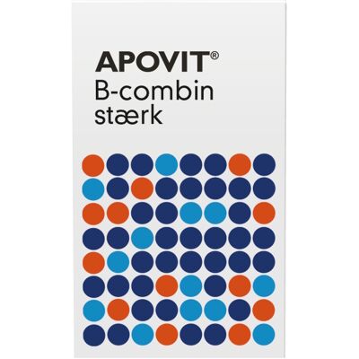 Apovit B-combin stærk tabletter Stærkt vitamin- og mineralpræparat 250 stk Apovit B-combin stærk tabletter Stærkt vitamin- og mineralpræparat 250 stk